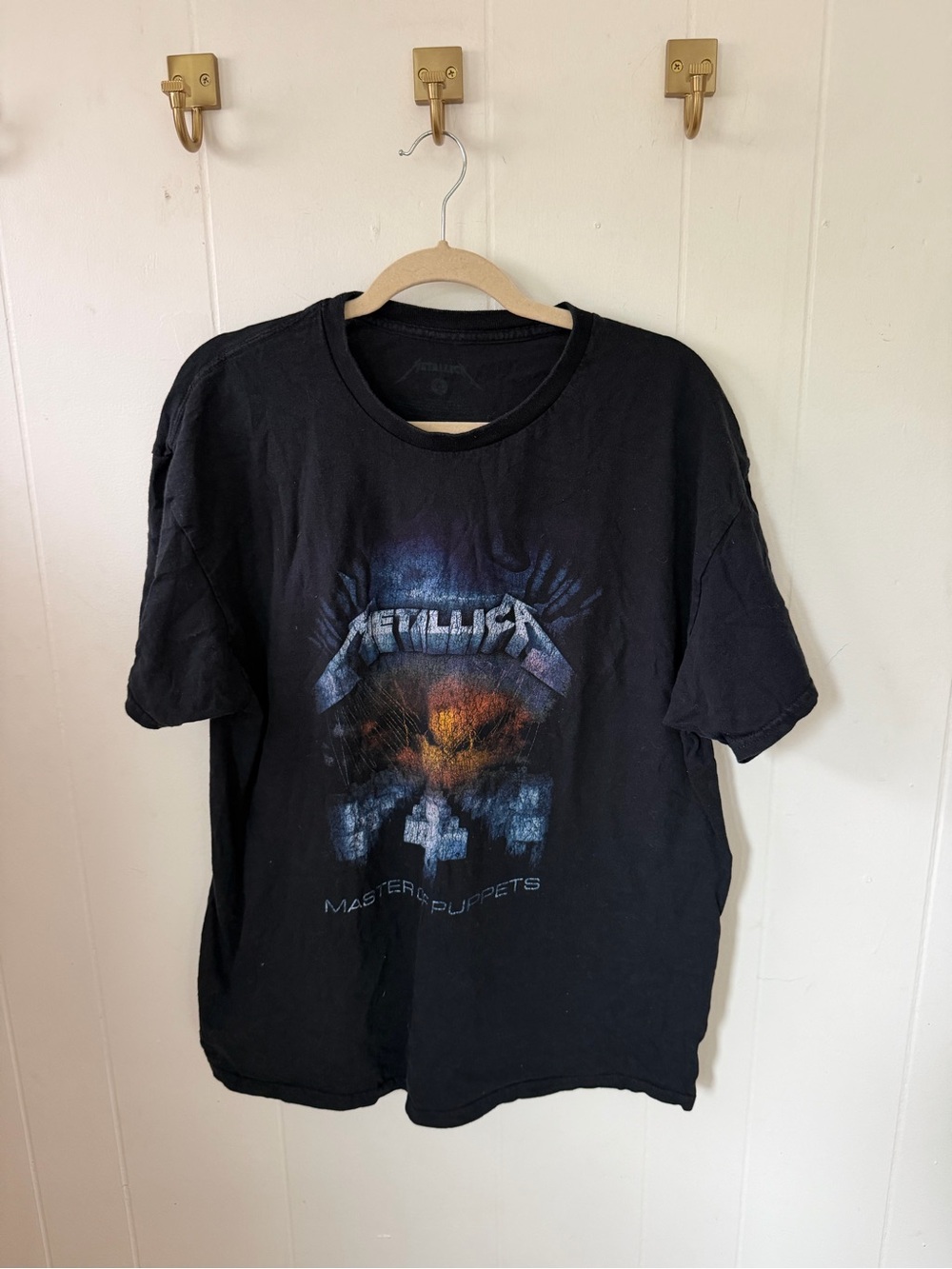 Metallica Master of Puppets Short Sleeve Graphic Tee - Black